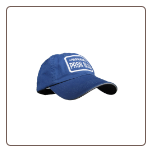 Ensign Blue Logo baseball cap with white lettering and border